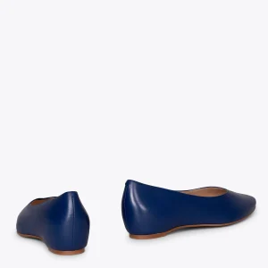 MiMaO ShopOnline URBAN COMPENSÉE – Chaussures BLEU MARINE Avec Semelle Compensée en promotion 13