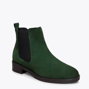 MiMaO ShopOnline CHELSEA – Bottines Plates Pour Femme VERT Authenticité garantie 15