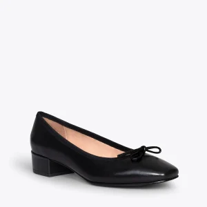 économies garanties MiMaO ShopOnline OPERA – Ballerines Pour Femmes Avec Talon NOIR 15