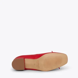 MiMaO ShopOnline OPERA – Ballerines Pour Femmes Avec Talon ROUGE soldes en ligne 17