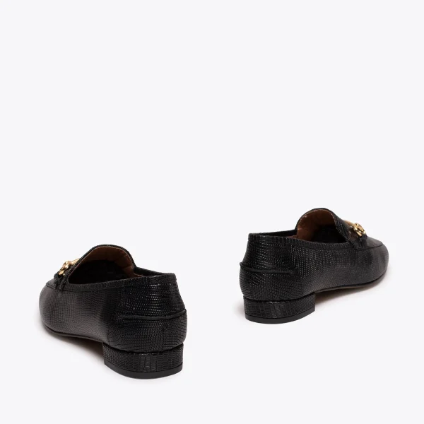 MiMaO ShopOnline STYLE – Mocassin NOIR Imprimé Serpent Avec Ornement Métallique se précipiter pour acheter 5