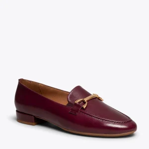 Vente MiMaO ShopOnline STYLE – Mocassins Pour Femme BORDEAUX 15