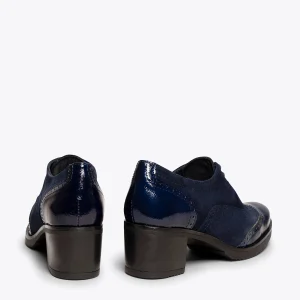 MiMaO ShopOnline OXFORD – Chaussures à Lacets Petits Trous BLEU MARINE excellent qulity 13