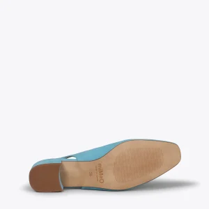 Paris MiMaO ShopOnline LADY – Chaussures BLEU Talon Ouvert 16