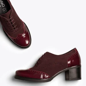 MiMaO ShopOnline OXFORD – Chaussures à Lacets Petits Trous BORDEAUX nouvelle saison 11