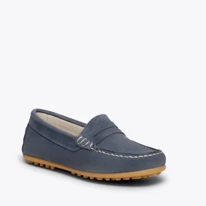 styles dernier cri MiMaO ShopOnline MOCCASÍN – Mocassins BLEU Pour Enfants En Cuir 17