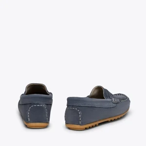 styles dernier cri MiMaO ShopOnline MOCCASÍN – Mocassins BLEU Pour Enfants En Cuir 15