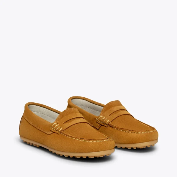 MiMaO ShopOnline MOCCASÍN – Mocassins CAMEL Pour Enfants En Cuir aux meilleurs prix 3