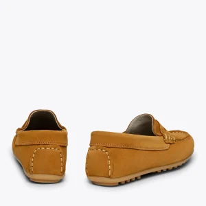 MiMaO ShopOnline MOCCASÍN – Mocassins CAMEL Pour Enfants En Cuir aux meilleurs prix 15