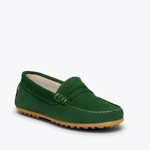 MiMaO ShopOnline MOCCASÍN – Mocassins VERT Pour Enfants En Cuir pas cher marque 17