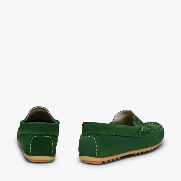 MiMaO ShopOnline MOCCASÍN – Mocassins VERT Pour Enfants En Cuir pas cher marque 5