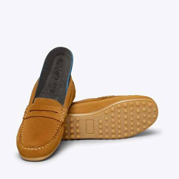 MiMaO ShopOnline MOCCASÍN – Mocassins CAMEL Pour Enfants En Cuir aux meilleurs prix 7