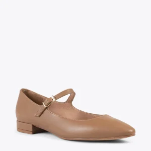 Authenticité garantie MiMaO ShopOnline BABIES – Ballerines Pour Femme à Bracelet CAMEL 15