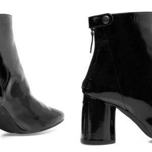 MiMaO ShopOnline VERNI – Bottines En Cuir Verni NOIR fashioniable 16