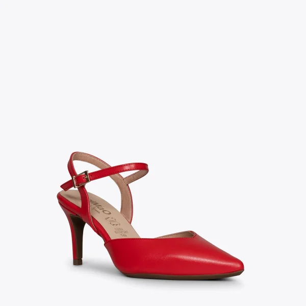 offre spéciale MiMaO ShopOnline DONNA – Chaussures De Soirée Confortables ROUGE 5