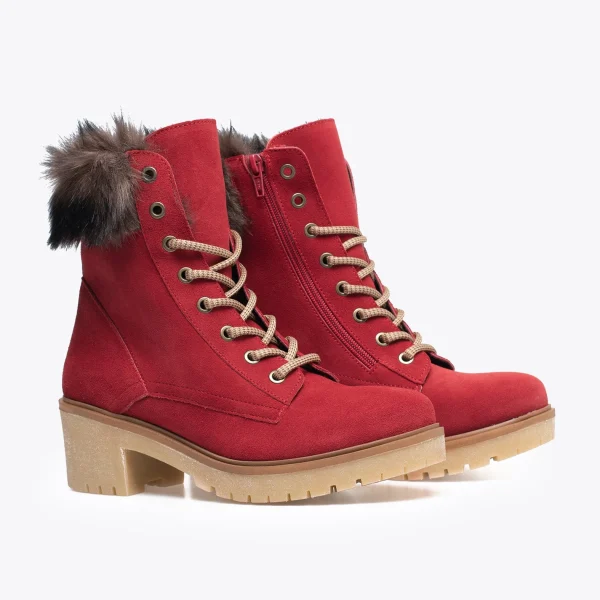 MiMaO ShopOnline MOUNTAIN- Bottes De Montagne HYDROFUGES à Talon ROUGE exclusivement disponibles 3