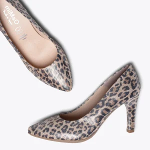 MiMaO ShopOnline URBAN GLAM – Talons Aiguilles Stiletto LÉOPARD DORÉ grande promotion 13