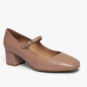 excellents soldes MiMaO ShopOnline BELLA – Chaussures Avec Bracelet Et Bout Carré TAUPE 13