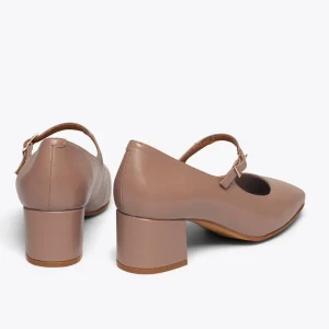 excellents soldes MiMaO ShopOnline BELLA – Chaussures Avec Bracelet Et Bout Carré TAUPE 15