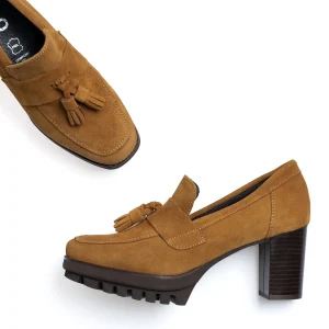 boutique en ligne MiMaO ShopOnline TREND – Chaussure à Franges CAMEL 20