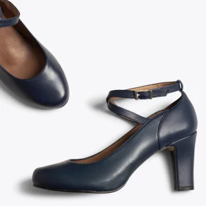 boutique paris MiMaO ShopOnline TIRAS – Chaussures Habillées à Lanières Croisées BLEU MARINE 11