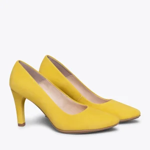 MiMaO ShopOnline URBAN GLAM – Talons Aiguilles Stiletto JAUNE Satisfait ou Remboursé 11