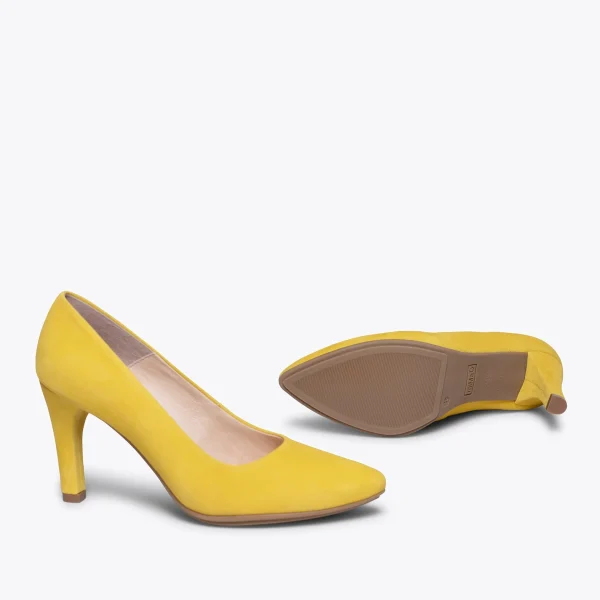 MiMaO ShopOnline URBAN GLAM – Talons Aiguilles Stiletto JAUNE Satisfait ou Remboursé 6