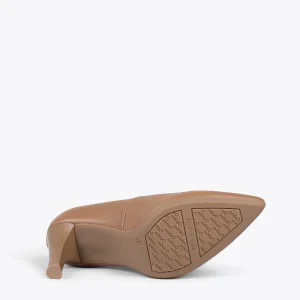 MiMaO ShopOnline URBAN GLAM – Chaussures élégantes à Talon Haut CAMEL Réductions 17