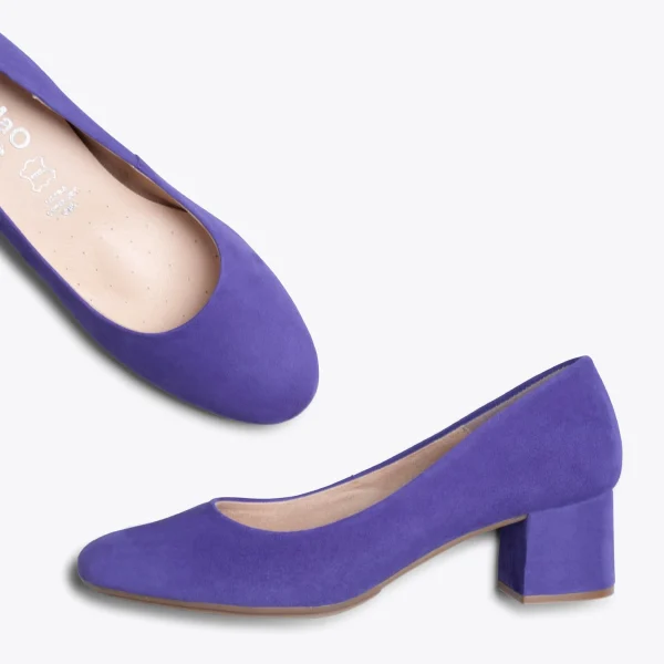 dernière tendance MiMaO ShopOnline URBAN ROND – Urban Escarpin à Bout Rond VIOLET 4