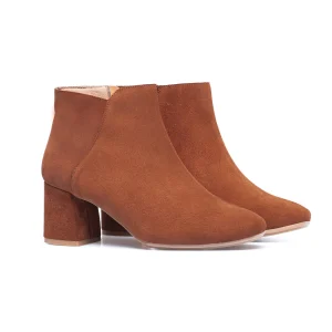 beauté MiMaO ShopOnline DAY – Bottines Casual En Cuir MARRON 12