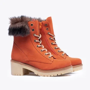 shopping pas cher MiMaO ShopOnline MOUNTAIN- Bottes De Montagne HYDROFUGES à Talon TERRACOTA 10