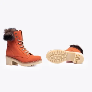 shopping pas cher MiMaO ShopOnline MOUNTAIN- Bottes De Montagne HYDROFUGES à Talon TERRACOTA 16