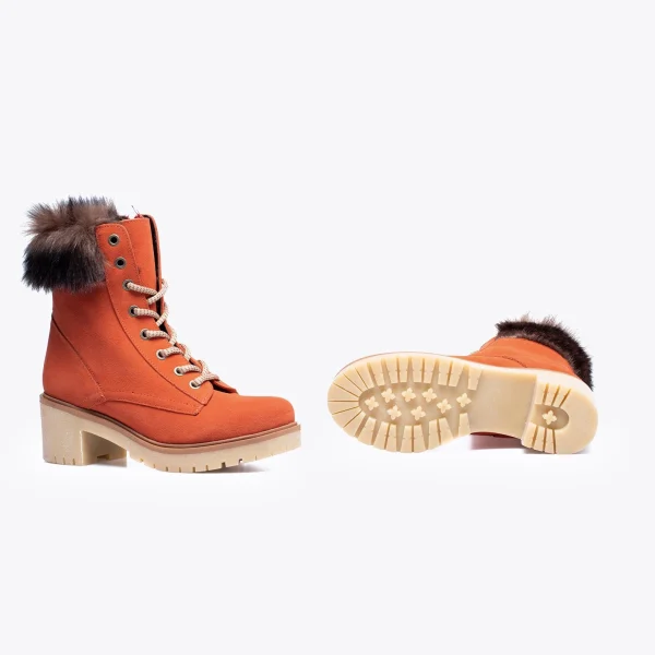 shopping pas cher MiMaO ShopOnline MOUNTAIN- Bottes De Montagne HYDROFUGES à Talon TERRACOTA 6