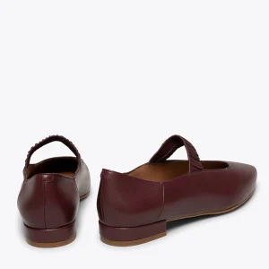 garantie de qualité MiMaO ShopOnline DANSE – Ballerines Avec Bride élastique BORDEAUX 12