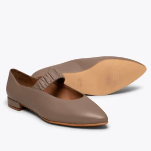 MiMaO ShopOnline DANSE – Ballerines Avec Bride élastique TAUPE ﻿soldes 16