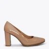 MiMaO ShopOnline URBAN VERNI – Chaussures En Cuir Verni NUDE à Talon Haut Livraison Standard/Rapide 23