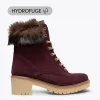 magasins pas chers MiMaO ShopOnline MOUNTAIN- Bottes De Montagne HYDROFUGES à Talon BORDEAUX 20