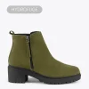 soldes pas cher MiMaO ShopOnline POP – Boot En Cuir VERT Hydrofuge 23