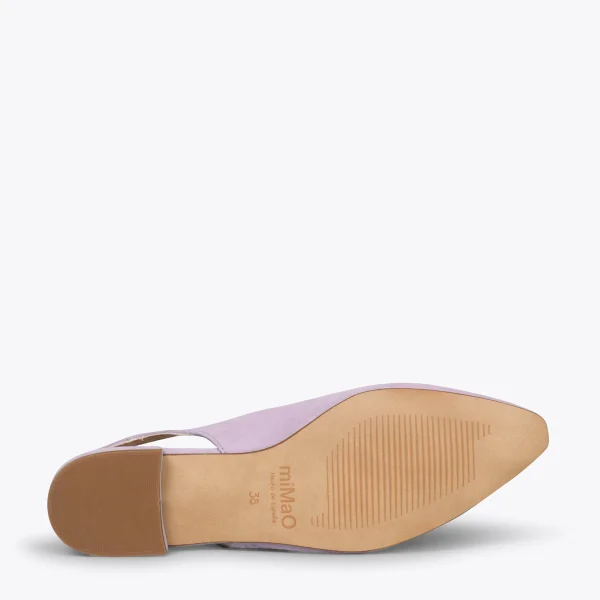 MiMaO ShopOnline BRUNCH – Chaussures Sans Talon Pour Femmes LILAS acheter en ligne 6