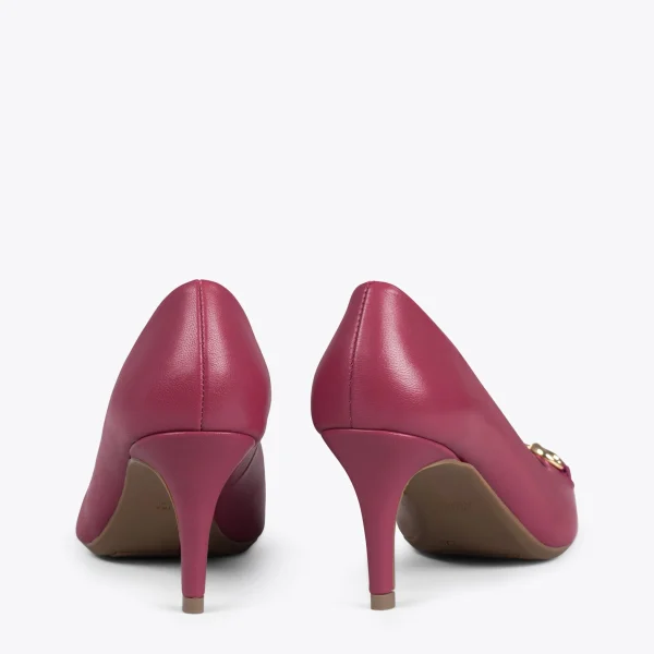 haute qualité MiMaO ShopOnline ÉLÉGANCE- Stiletto Avec Ornement Métallisé GRENAT 4