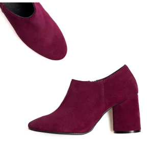 MiMaO ShopOnline FASHION – Chaussure Montante à Talon BORDEAUX boutique en ligne 18