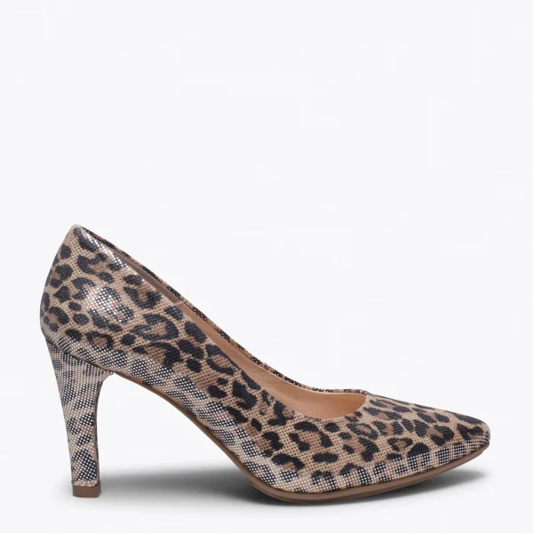 MiMaO ShopOnline URBAN GLAM – Talons Aiguilles Stiletto LÉOPARD DORÉ grande promotion 1