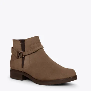 MiMaO ShopOnline COUNTRY – Bottines Plates TAUPE qualité d’originales 15