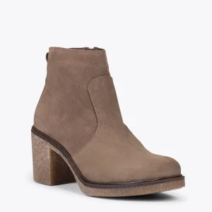 MiMaO ShopOnline KANSAS – Bottines Country En Cuir TAUPE en ligne officielle 15