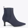 en ligne MiMaO ShopOnline CHIC– Bottines Chelsea à Talon Bobine BLEU MARINE 25