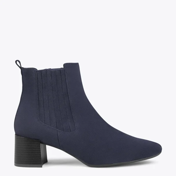 pas cher en vente MiMaO ShopOnline ARIZONA – Bottines Country Pour Femme BLEU MARINE 1