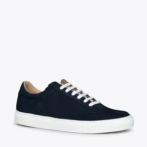 MiMaO ShopOnline DUBLÍN – Baskets En Cuir Pour Homme BLEU MARINE Acheter Maintenant 14