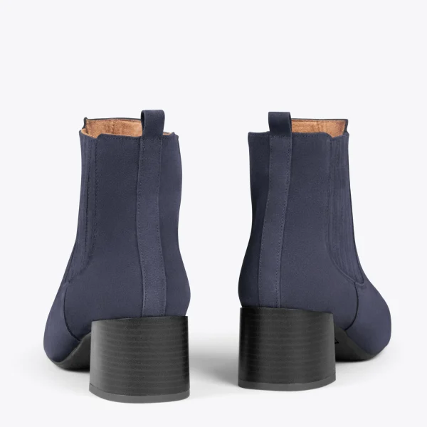 pas cher en vente MiMaO ShopOnline ARIZONA – Bottines Country Pour Femme BLEU MARINE 4