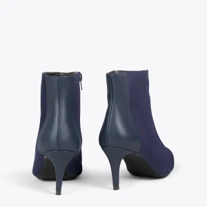 france MiMaO ShopOnline NIGHT – Bottines élégantes Talon Fin BLEU MARINE 13