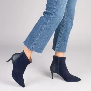 france MiMaO ShopOnline NIGHT – Bottines élégantes Talon Fin BLEU MARINE 19